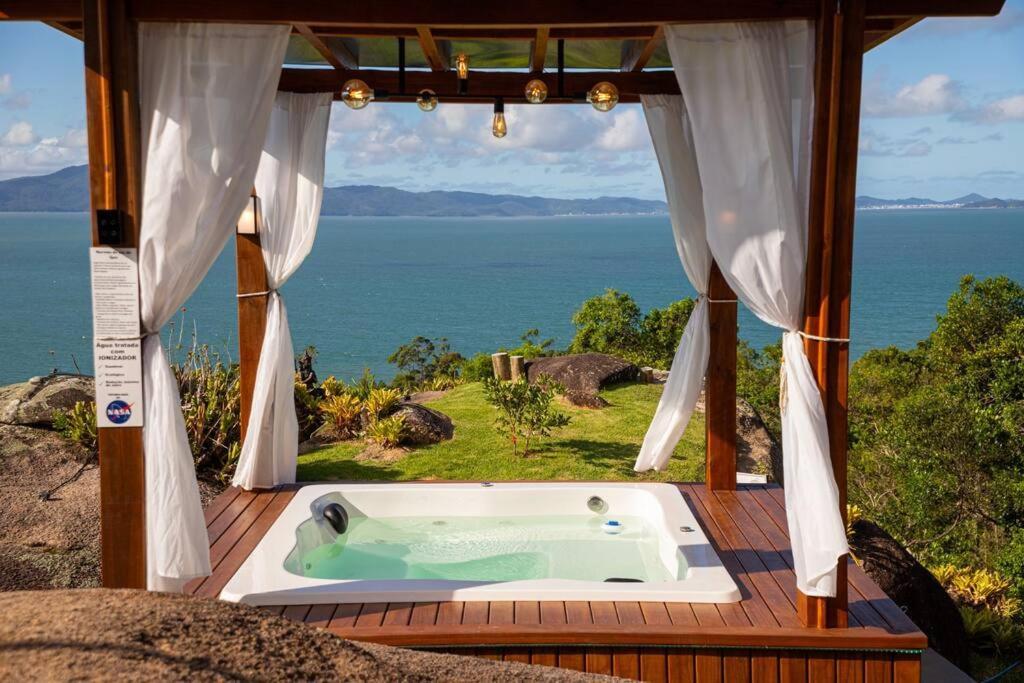 Casa Mirante Do Sol-Vista Exuberante Com Spa Говернадор Селсо Рамос Екстериор снимка