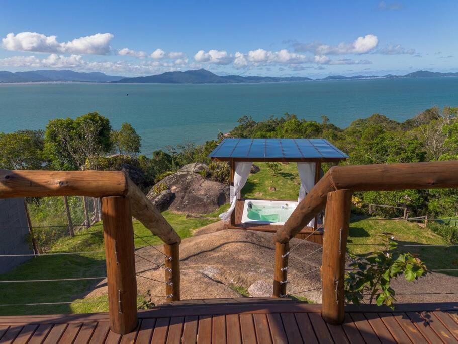 Casa Mirante Do Sol-Vista Exuberante Com Spa Говернадор Селсо Рамос Екстериор снимка