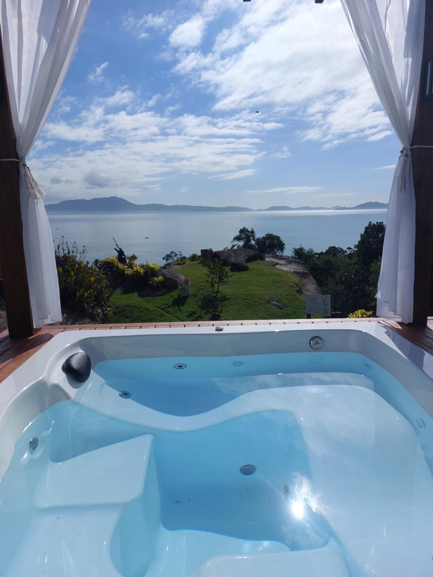 Casa Mirante Do Sol-Vista Exuberante Com Spa Говернадор Селсо Рамос Екстериор снимка